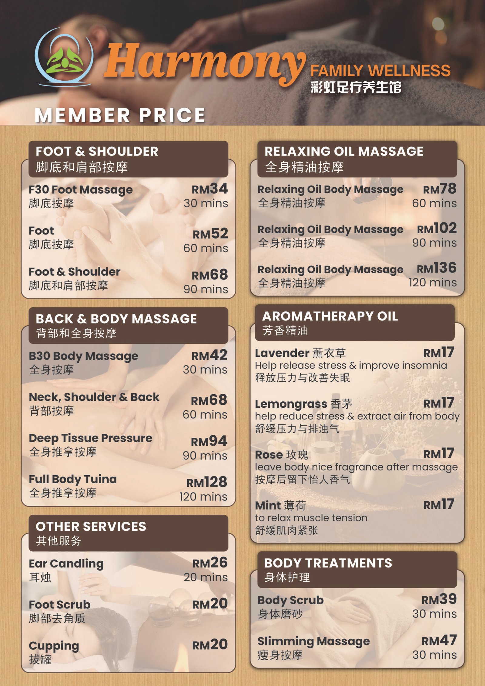 Member Price List